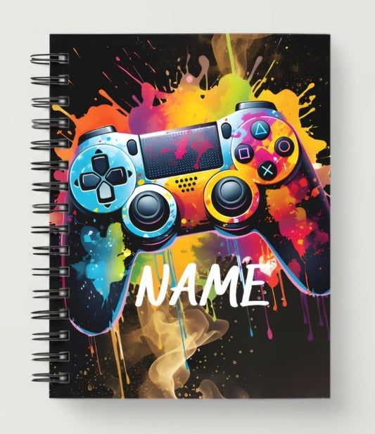 Paint splash gamer notebook